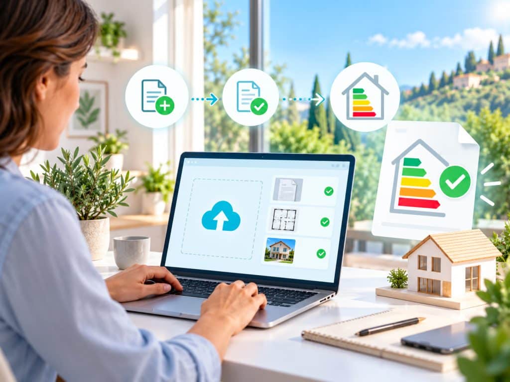 Richiesta online della certificazione energetica APE con caricamento dei documenti dell'immobile